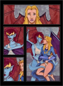 Rating: Explicit Score: 0 Tags: 2girls blonde_hair blue-skinned_female blue_skin comic demona disney female female_only gargoyles human human_on_humanoid humanoid interspecies interspecies_yuri lady_finella light-skinned_female light_skin mature mature_female multiple_females multiple_girls rule34 vp User: bunchy7s