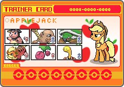 Rating: Safe Score: 0 Tags: applejack_(mlp) blonde_hair bovid bovine cherubi clothing cowboy_hat crossover cutie_mark e621 earth_pony equid equine female feral friendship_is_magic fur generation_1_pokemon generation_2_pokemon generation_4_pokemon group growlithe hair hasbro hat headgear headwear hitmonlee horse low_res mammal miltank my_little_pony nintendo orange_body orange_fur pokemon pokemon_(species) pony seaandsunshine shuckle solo_focus thumbnail torterra trainer_card User: bunchy7s Rating: Safe Score: 0 Tags: applejack_(mlp) blonde_hair bovid bovine cherubi clothing cowboy_hat crossover cutie_mark e621 earth_pony equid equine female feral friendship_is_magic fur generation_1_pokemon generation_2_pokemon generation_4_pokemon group growlithe hair hasbro hat headgear headwear hitmonlee horse low_res mammal miltank my_little_pony nintendo orange_body orange_fur pokemon pokemon_(species) pony seaandsunshine shuckle solo_focus thumbnail torterra trainer_card User: bunchy7s
