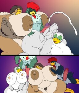 Rating: Explicit Score: 0 Tags: anthro avian balls beak ben_(vdisco) big_breasts big_penis bird blue_(vdisco) bodily_fluids breasts chicken cum e621 erection female foursome galliform genital_fluids genitals glans group group_sex huge_breasts huge_penis humanoid_genitalia humanoid_penis hyper hyper_breasts hyper_genitalia hyper_penis lactating male male/female nipples non-mammal_breasts non-mammal_nipples obese orgasm orgasm_face overweight owl penis phasianid sex sofie_(vdisco) turkey vdisco User: bunchy7s