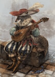 Rating: Safe Score: 0 Tags: 2009 5_fingers abstract_background ambiguous_gender anthro bard belt blue_eyes canid canine canis clothed clothing cobblestone domestic_dog duo e621 fantasy feathers feral fingers fluffy fluffy_tail fully_clothed hat headgear headwear hi_res japanese_description kemono lizard lute male mammal medieval music musical_instrument musician ovopack performer plucked_string_instrument reptile scalie shirt simple_background sitting size_difference solo_focus string_instrument tail topwear User: bunchy7s Rating: Safe Score: 0 Tags: 2009 5_fingers abstract_background ambiguous_gender anthro bard belt blue_eyes canid canine canis clothed clothing cobblestone domestic_dog duo e621 fantasy feathers feral fingers fluffy fluffy_tail fully_clothed hat headgear headwear hi_res japanese_description kemono lizard lute male mammal medieval music musical_instrument musician ovopack performer plucked_string_instrument reptile scalie shirt simple_background sitting size_difference solo_focus string_instrument tail topwear User: bunchy7s