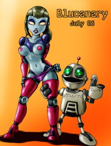 Rating: Explicit Score: 0 Tags: 1boy 1girls 2006 android areolae blucanary breasts clank_(ratchet_and_clank) clothes courtney_gears female gynoid machine male nipples panties panty_pull pink_panties ratchet_and_clank robot robot_girl rule34 tagme topless underwear User: bunchy7s