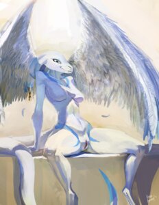 Rating: Explicit Score: 0 Tags: angel anthro breasts e621 feathered_wings feathers female genitals kenno_arkkan non-mammal_breasts nude reptile scales scalie solo vulva white_body white_scales wings User: bunchy7s