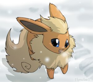 Rating: Safe Score: 0 Tags: ambiguous_gender blue_eyes e621 eeveelution feral flareon fur generation_1_pokemon lynxclaw nintendo outside pokemon pokemon_(species) snow solo tail User: bunchy7s