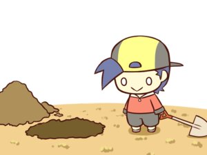 Rating: Safe Score: 0 Tags: 4:3 e621 ethan_(pokemon) holding_object holding_tool hole_(pit) human human_only male mammal nintendo not_furry pokemon rairai-no26-chu shovel solo tools toony User: bunchy7s