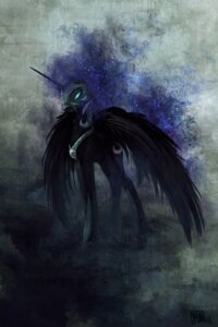 Rating: Safe Score: 0 Tags: armor black_body black_feathers black_fur blue_eyes cosmic_hair cosmicunicorn crescent_moon cutie_mark dark detailed e621 equid equine ethereal_hair feathered_wings feathers female feral friendship_is_magic fur glowing glowing_eyes hasbro horn mammal moon my_little_pony mythological_creature mythological_equine mythology nightmare_moon_(mlp) pseudo_hair quadruped simple_background solo toony winged_unicorn wings User: bunchy7s