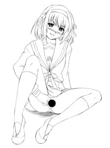 Rating: Explicit Score: 0 Tags: akiyama_kenta censored clothing female monochrome panties panties_aside rule34 school_uniform serafuku skirt suzumiya_haruhi suzumiya_haruhi_no_yuuutsu underwear User: bunchy7s