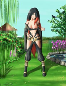 Rating: Questionable Score: 0 Tags: breasts detailed_background e621 female flower grass gravity_rush hi_res human katzueki looking_at_viewer mammal nature nipples not_furry outside plant raven_(gravity_rush) sky solo sony_corporation sony_interactive_entertainment standing User: bunchy7s
