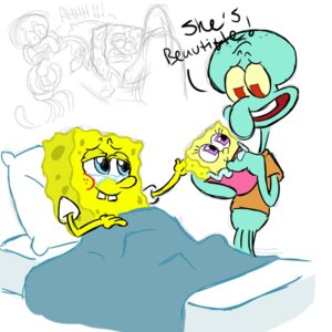 Rating: Questionable Score: 0 Tags: 1:1 aquatic birth cephalopod coleoid doctor e621 giant_pacific_octopus group male male/male mollusk neonate nickelodeon nightmare_fuel octopodiform octopus sea_sponge simple_background spongebob_squarepants spongebob_squarepants_(character) squidward_tentacles unknown_artist what_has_science_done white_background young User: bunchy7s