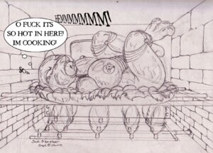 Rating: Explicit Score: 0 Tags: anthro apple bondage breasts cooking cooking_with_furs death english_text feline female fire food huge_breasts imminent_death large_breasts nipple_piercing nipples nude piercing rule34 sashi sharue sketch snuff solo straight_hair sweat text User: bunchy7s