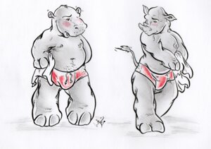 Rating: Questionable Score: 0 Tags: anthro bulge caravaggia clothed clothing common_hippopotamus duo e621 hippopotamid male mammal nipples overweight rhinoceros simple_background skimpy slightly_chubby speedo swimwear tail topless towel white_background User: bunchy7s Rating: Questionable Score: 0 Tags: anthro bulge caravaggia clothed clothing common_hippopotamus duo e621 hippopotamid male mammal nipples overweight rhinoceros simple_background skimpy slightly_chubby speedo swimwear tail topless towel white_background User: bunchy7s