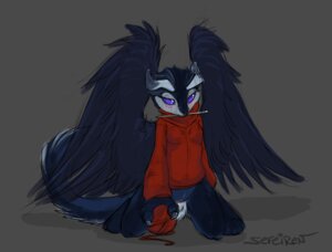 Rating: Explicit Score: 0 Tags: allora anthro avian ball ball_of_yarn biped blush bottomless breasts clothed clothing conditional_dnp crouching e621 feathered_wings feathers female fenra fur genitals kneeling knitting knitting_needle non-mammal_breasts purple_eyes sefeiren solo spread_legs spreading storm_fenra string sweater tail topwear turtleneck vulva wings yarn User: bunchy7s