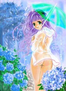 Rating: Explicit Score: 0 Tags: blush female flower green_eyes hydrangea jacket long_hair nishida_asako original purple_hair rule34 see-through umbrella water wet User: bunchy7s