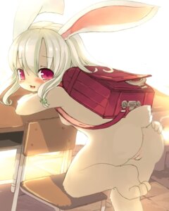 Rating: Explicit Score: 0 Tags: 4:5 against_chair against_desk against_furniture against_surface anthro anus backpack bent_over biped blush breasts butt chair classroom desk e621 female fur furniture genitals hair hand_on_butt inside kishibe lagomorph leporid loli looking_at_viewer looking_back mammal mooning pink_eyes rabbit randoseru rear_view school side_boob solo standing table vulva white_body white_fur white_hair wood wood_chair wood_furniture young young_anthro young_female User: bunchy7s