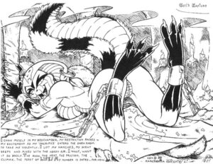 Rating: Explicit Score: 0 Tags: anthro barefoot chains claws fangs feet female furry monochrome monster_girl nude open_mouth pussy reptile rule34 scalie smile snake solo spread_legs tail toe_spread toes tongue User: bunchy7s