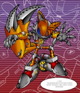 Rating: Safe Score: 0 Tags: 2003 2009 2_tails anthro canid canine digital_drawing_(artwork) digital_media_(artwork) e621 english_text fox machine male mammal metal metal_tails miles_prower multi_tail robot sega solo sonic_the_hedgehog_(series) spikes tail text trakker User: bunchy7s