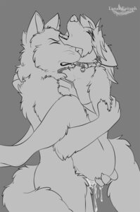 Rating: Explicit Score: 0 Tags: 2013 anthro bodily_fluids breasts canid canine collar cum cum_inside duo e621 eyes_closed female female_penetrated genital_fluids genitals greyscale hi_res legs_up lunar_epitaph male male/female male_penetrating male_penetrating_female mammal monochrome nude penetration penis sex tail User: bunchy7s
