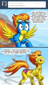 Rating: Questionable Score: 0 Tags: 2013 amber_eyes blush butt clothing e621 english_text equid equine eyewear feathered_wings feathers female feral friendship_is_magic goggles hair hasbro hi_res humor looking_back mammal my_little_pony mythological_creature mythological_equine mythology orange_hair panties pegasus pluckyninja quadruped solo spitfire_(mlp) tail text underwear uniform wardrobe_malfunction wings wonderbolts_(mlp) yellow_body yellow_feathers User: bunchy7s Rating: Questionable Score: 0 Tags: 2013 amber_eyes blush butt clothing e621 english_text equid equine eyewear feathered_wings feathers female feral friendship_is_magic goggles hair hasbro hi_res humor looking_back mammal my_little_pony mythological_creature mythological_equine mythology orange_hair panties pegasus pluckyninja quadruped solo spitfire_(mlp) tail text underwear uniform wardrobe_malfunction wings wonderbolts_(mlp) yellow_body yellow_feathers User: bunchy7s