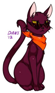 Rating: Safe Score: 0 Tags: 2012 black_nose bombay_cat capcom clothing daniruu domestic_cat e621 eyewear felid feline felis feral ghost_trick hi_res kerchief male mammal nintendo scarf sissel_(ghost_trick) sitting solo sunglasses tail whiskers yellow_eyes User: bunchy7s