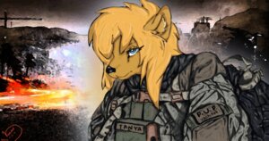 Rating: Safe Score: 0 Tags: anthro armor battlefield canid canine canis e621 female headgear helmet mammal military mixed_media serious soldier solo tanya_(tanyapup) voshiket warrior wolf User: bunchy7s Rating: Safe Score: 0 Tags: anthro armor battlefield canid canine canis e621 female headgear helmet mammal military mixed_media serious soldier solo tanya_(tanyapup) voshiket warrior wolf User: bunchy7s