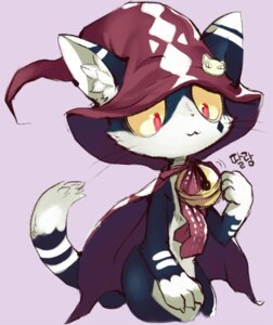 Rating: Safe Score: 0 Tags: ambiguous_gender anthro cape clothing domestic_cat e621 felid feline felis hat headgear headwear mammal rakurobit solo User: bunchy7s
