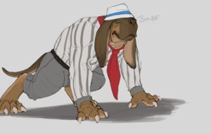 Rating: Safe Score: 0 Tags: 4_fingers 4_toes accessory all_fours anthro belt bloodhound bottomwear brown_body brown_fur canid canine canis claws clothed clothing collared_shirt digitigrade domestic_dog dress_shirt e621 feet fingers fully_clothed fur hat headgear headwear hunting_dog long_ears male mammal narse necktie onomatopoeia pants scent_hound shirt simple_background sniffing solo sound_effects tail text toes topwear white_background User: bunchy7s Rating: Safe Score: 0 Tags: 4_fingers 4_toes accessory all_fours anthro belt bloodhound bottomwear brown_body brown_fur canid canine canis claws clothed clothing collared_shirt digitigrade domestic_dog dress_shirt e621 feet fingers fully_clothed fur hat headgear headwear hunting_dog long_ears male mammal narse necktie onomatopoeia pants scent_hound shirt simple_background sniffing solo sound_effects tail text toes topwear white_background User: bunchy7s