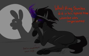 Rating: Explicit Score: 0 Tags: 2012 anus balls black_hair cartoonlion crown dialogue e621 english_text equid equine eye_mist fangs feral friendship_is_magic genitals glowing hair hasbro headgear horn king_sombra_(mlp) lagomorph leporid light magic male mammal my_little_pony mythological_creature mythological_equine mythology nude quadruped rabbit red_eyes shadow shadow_puppet smoking_eyes solo tail teeth text unicorn User: bunchy7s