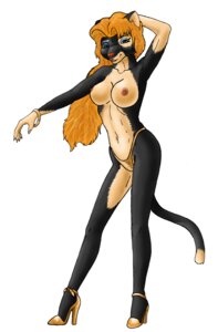 Rating: Questionable Score: 0 Tags: 2012 anthro breasts domestic_cat e621 felid feline felis female hair hot_dok_fur looking_at_viewer mammal nipples open_mouth simple_background smile solo tail User: bunchy7s