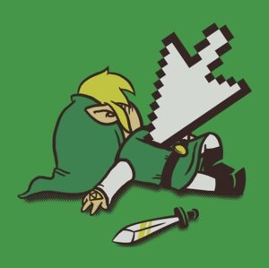 Rating: Safe Score: 0 Tags: arrow_(weapon) arrowed belt blonde_hair boots breaking_the_fourth_wall clothing compression_artifacts cursor death digital_media_(artwork) directional_arrow e621 footwear green_background green_theme hair hat headgear headwear human humanoid humanoid_pointy_ears humor hylian italiux lol_comments looking_away lying male mammal melee_weapon meta nintendo not_furry parody phrygian_cap pixel_(artwork) pointy_ears ranged_weapon shadow shirt shoes short_hair simple_background solo stab sword the_legend_of_zelda toon_link topwear triforce triforce_on_hand tunic weapon wind_waker User: bunchy7s