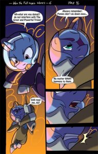 Rating: Safe Score: 0 Tags: 2011 blue_eyes comic crossover dialogue e621 elosande english_text equid equine explosives eye_patch eyewear female feral friendship_is_magic green_eyes hasbro horn mammal my_little_pony mythological_creature mythological_equine mythology one_eyed_hilda outlaw_star princess_luna_(mlp) space spacesuit sun text trixie_(mlp) unicorn winged_unicorn wings User: bunchy7s