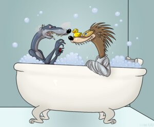 Rating: Safe Score: 0 Tags: anthro bath bathroom bathtub cigarette detailed_background disney duo e621 insane kakumatsurou least_weasel male mammal mustelid musteline psycho_(character) restraints smoke smoking straitjacket toon_patrol true_musteline water weasel wheezy who_framed_roger_rabbit User: bunchy7s