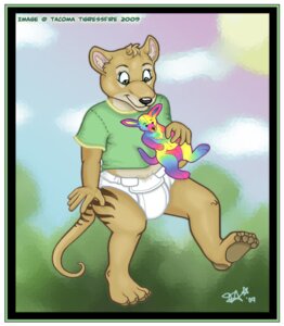 Rating: Safe Score: 0 Tags: 2009 animal_plushie anthro border clean_diaper clothed clothing dasyuromorph dated diaper e621 fur holding_object holding_plushie inanimate_object kangaroo kangaroo_plushie macropod male mammal marsupial occult_symbol paws pentagram plushie recently_extinct_species short signature solo star star_after_signature star_in_signature symbol tacoma tail text_with_star thylacine wearing_diaper white_border year young young_anthro young_male User: bunchy7s