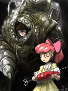 Rating: Safe Score: 0 Tags: 2k_games alternate_species apple_bloom_(mlp) big_daddy_(bioshock) big_macintosh_(mlp) bioshock brother_(lore) brother_and_sister_(lore) clothing cosplay costume dress drill duo e621 female friendship_is_magic grandfathered_content hasbro human humanized john_joseco little_sister_(bioshock) male mammal my_little_pony sibling_(lore) sister_(lore) syringe text url User: bunchy7s