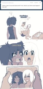 Rating: Safe Score: 0 Tags: alyss ami_dixie aniece blonde_hair cocoa_(modeseven) dark_body dark_skin demon duo e621 female hair humanoid modeseven monster_girl_(genre) not_furry photo shocked tumblr User: bunchy7s