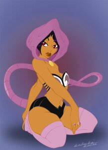 Rating: Safe Score: 0 Tags: alternate_species arbok bra breasts cleavage clothed clothing e621 female generation_1_pokemon gradient_background hood humanoid humanoidized jewelry kabuki_katre kneeling legwear mammal navel nintendo panties pokemon pokemon_(species) red_eyes ring simple_background solo stockings tail underwear User: bunchy7s