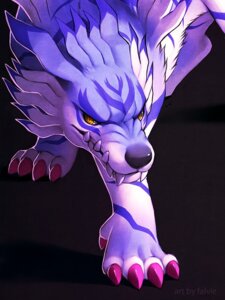 Rating: Safe Score: 0 Tags: 2013 3:4 bandai_namco canid canine digimon digimon_(species) digital_media_(artwork) e621 falvie feral garurumon looking_at_viewer male mammal solo teeth yellow_eyes User: bunchy7s Rating: Safe Score: 0 Tags: 2013 3:4 bandai_namco canid canine digimon digimon_(species) digital_media_(artwork) e621 falvie feral garurumon looking_at_viewer male mammal solo teeth yellow_eyes User: bunchy7s