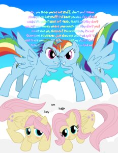 Rating: Safe Score: 0 Tags: blue_body blue_eyes blue_feathers blue_fur blush capnchryssalid cloud crossgender cutie_mark detailed_background dialogue e621 english_text equid equine feathered_wings feathers female feral fluttershy_(mlp) friendship_is_magic fur group hair hasbro male mammal multicolored_hair multicolored_tail my_little_pony mythological_creature mythological_equine mythology pegasus pink_hair purple_eyes rainbow_dash_(mlp) rainbow_hair rainbow_tail tail teeth text toony wings yellow_body yellow_feathers yellow_fur User: bunchy7s