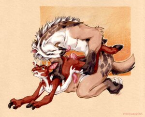 Rating: Explicit Score: 0 Tags: 2006 anal anal_penetration anthro bodily_fluids cum duo e621 enlil erection from_behind_position genital_fluids genitals hooves humanoid_genitalia humanoid_penis male male/male male_penetrated male_penetrating male_penetrating_male mammal moropus nude painting_(artwork) penetration penis protoceratid sex synthetoceras tail traditional_media_(artwork) traditional_painting_(artwork) traditional_watercolor_(artwork) uaykan watercolor_(artwork) User: bunchy7s