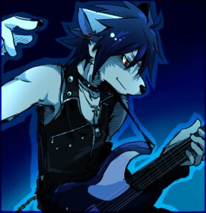 Rating: Safe Score: 0 Tags: alternative_fashion anthro ayaka biped black_nose blue_background blue_body blue_fur blue_hair blue_theme border canid canine canis clothed clothing cool_colors dark_theme digital_drawing_(artwork) digital_media_(artwork) domestic_dog e621 ear_piercing electric_guitar fur gradient_background guitar guitar_pick hair husky kemono male mammal musical_instrument nordic_sled_dog oekaki piercing playing_guitar playing_music plucked_string_instrument red_eyes restricted_palette shirt simple_background solo spitz standing string_instrument topwear User: bunchy7s