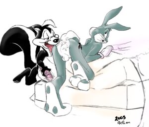 Rating: Explicit Score: 0 Tags: 2005 anthro anthro_on_anthro anus bugs_bunny clothing duo e621 fur furry furry_only gloves gloves_only handwear handwear_only lagomorph leporid looney_tunes male male/male male_only mammal mephitid mostly_nude mostly_nude_anthro mostly_nude_male multiple_males naturally_unclothed no_humans nude nude_anthro nude_male pepe_le_pew rabbit rathen rule34 sex simple_background skunk smooth_fur striped_skunk tail warner_brothers white_background white_clothing white_gloves white_handwear yaoi User: bunchy7s