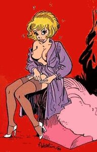 Rating: Explicit Score: 0 Tags: 1girls blonde_hair breasts casual female female_only footwear francois_walthery full_body garter_straps high_heels housecoat human human_only legwear low_quality natacha natacha_(series) no_bra outerwear pale_skin red_background rule34 sitting solo spirou_magazine stockings tagme thighhighs white_high_heels User: bunchy7s