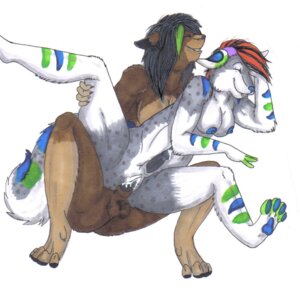 Rating: Explicit Score: 0 Tags: alternative_fashion animal_genitalia anthro balls black_hair black_penis blue_nipples bodily_fluids breasts brown_body brown_fur canid canine chair_position cum cum_in_vagina cum_inside duo e621 erection eyes_closed from_behind_position fur genital_fluids genitals grey_body grey_fur hair herm intersex kairithekat long_hair mammal mohawk nipples nude orange_hair orgasm penetration penis piercing raised_leg scene_(fashion) scene_haircut sex sheath simple_background spots spread_legs spreading tail vaginal vaginal_penetration vulva white_background User: bunchy7s