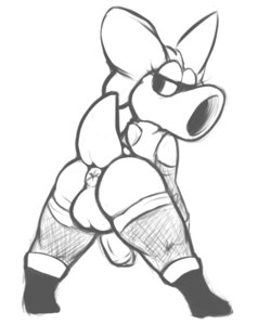 Rating: Explicit Score: 0 Tags: 2014 accessory aintsmart anthro anus backsack balls birdo bow_(feature) bow_accessory bow_ribbon butt centered_hair_bow dinosaur e621 erection femboy genitals hair_accessory hair_bow hair_ribbon looking_back male mario_bros monochrome nintendo penis prehistoric_species presenting presenting_anus presenting_hindquarters presenting_penis raised_tail rear_view reptile ribbons scalie simple_background sketch solo tail white_background User: bunchy7s