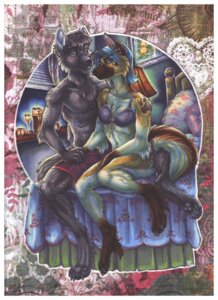 Rating: Safe Score: 0 Tags: 2011 abstract_background anthro bed blue_hair brown_eyes canid canine canis clothing cockiestspaniel domestic_dog duo e621 female furniture hair hi_res hug male mammal romantic romantic_couple simple_background sitting tail underwear wolf User: bunchy7s