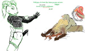 Rating: Explicit Score: 0 Tags: anthro bovid bovid_horn breasts caprine caprine_horn clothed clothing cutebold digital_drawing_(artwork) digital_media_(artwork) dungeons_and_dragons dwarf_fortress e621 english_text erection female flockdraw fur furred_kobold furred_scalie genitals gloves goat goat_horn group handwear hasbro horn humanoid_genitalia humanoid_penis internal kobold larger_female larger_sub male male/female mammal nude penis reptile scalie sex simple_background size_difference smaller_male submissive text unknown_artist white_background wizards_of_the_coast User: bunchy7s