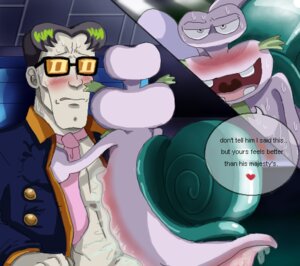 Rating: Explicit Score: 0 Tags: blush customer_service_(kirby) escargoon green_hair kirby_(series) male male_only open_shirt rule34 shell sunglasses tie User: bunchy7s