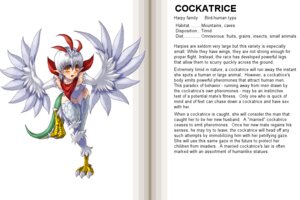Rating: Safe Score: 0 Tags: 3:2 animal_humanoid avian avian_humanoid blush claws cockatrice e621 english_text european_mythology female hard_translated humanoid humanoid_pointy_ears kenkou_cross monster monster_girl_(genre) monster_girl_profile mythological_avian mythological_creature mythological_scalie mythology pointy_ears scalie simple_background solo text the_more_you_know third-party_edit translated translation_edit white_background User: bunchy7s Rating: Safe Score: 0 Tags: 3:2 animal_humanoid avian avian_humanoid blush claws cockatrice e621 english_text european_mythology female hard_translated humanoid humanoid_pointy_ears kenkou_cross monster monster_girl_(genre) monster_girl_profile mythological_avian mythological_creature mythological_scalie mythology pointy_ears scalie simple_background solo text the_more_you_know third-party_edit translated translation_edit white_background User: bunchy7s