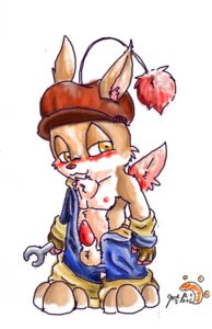 Rating: Explicit Score: 0 Tags: 2006 antennae_(anatomy) anthro aquacoon blush brown_body brown_fur chest_tuft clothing e621 erection final_fantasy fur furgonomics genitals hat headgear headwear male mammal moogle penis pom_antennae red_penis solo square_enix tuft yellow_eyes young young_anthro User: bunchy7s