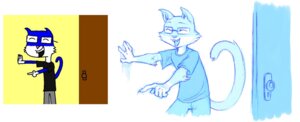Rating: Safe Score: 0 Tags: 4_fingers 5_fingers anthro art_comparison comparison digital_media_(artwork) door door_handle doorknob e621 eyes_closed eyewear felid fingers glasses hi_res laugh line_art loki_(artist) male mammal microsoft_paint_(artwork) monochrome sketch solo tail third-party_edit version_comparison User: bunchy7s Rating: Safe Score: 0 Tags: 4_fingers 5_fingers anthro art_comparison comparison digital_media_(artwork) door door_handle doorknob e621 eyes_closed eyewear felid fingers glasses hi_res laugh line_art loki_(artist) male mammal microsoft_paint_(artwork) monochrome sketch solo tail third-party_edit version_comparison User: bunchy7s