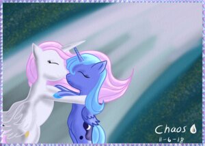 Rating: Safe Score: 0 Tags: blue_body blue_feathers chaosdrop cutie_mark duo e621 equid equine feathered_wings feathers female feral friendship_is_magic hasbro horn mammal my_little_pony mythological_creature mythological_equine mythology playing princess princess_celestia_(mlp) princess_luna_(mlp) royalty sibling_(lore) simple_background sister_(lore) sisters_(lore) toony white_body white_feathers winged_unicorn wings young young_feral User: bunchy7s