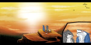 Rating: Safe Score: 0 Tags: anthro duo e621 female feral high_place male mammal markus_(dowantanaccount) natalie_(natalie_de_corsair) natalie_de_corsair outside scenery scenery_porn sergal smile sunrise sunset tail User: bunchy7s